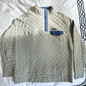 Patagonia Organic Cotton Quilt Snap-T Pullover Sweater